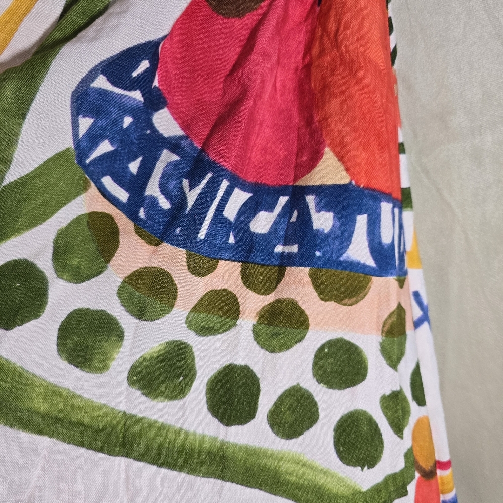 Farm Rio Fruit Patchwork Skirt Small NWT - Picture 11 of 11